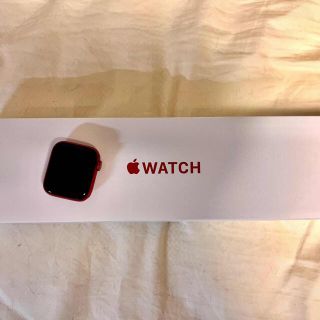 アップルウォッチ(Apple Watch)のApple watch series 6(GPS) RED 40mm(その他)