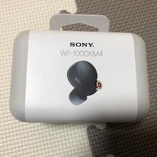 ソニー(SONY)のワイヤレスイヤホン WF-1000XM4 ブラック(ヘッドフォン/イヤフォン)