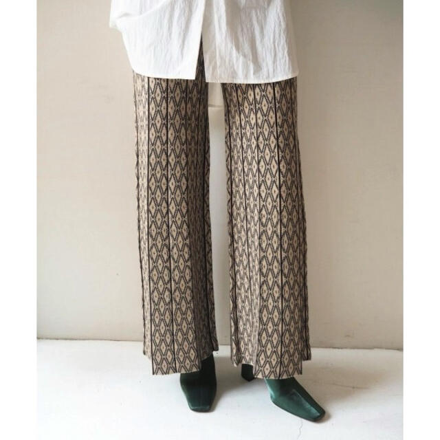 【TODAYFUL】Pattern Knit Leggings 38 1