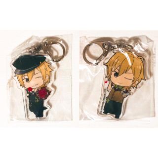新品★あんスタ★UNDEAD【羽風薫】アニカフェ★アクキー★2点セット(キーホルダー)