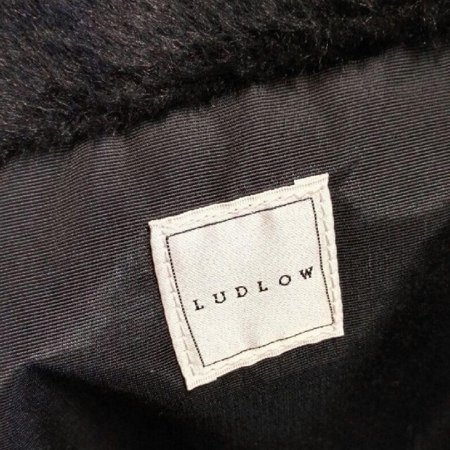 LUDLOW(ラドロー)のLUDLOW ファー グレープハンドル トートバッグ 保存袋あり レディースのバッグ(トートバッグ)の商品写真