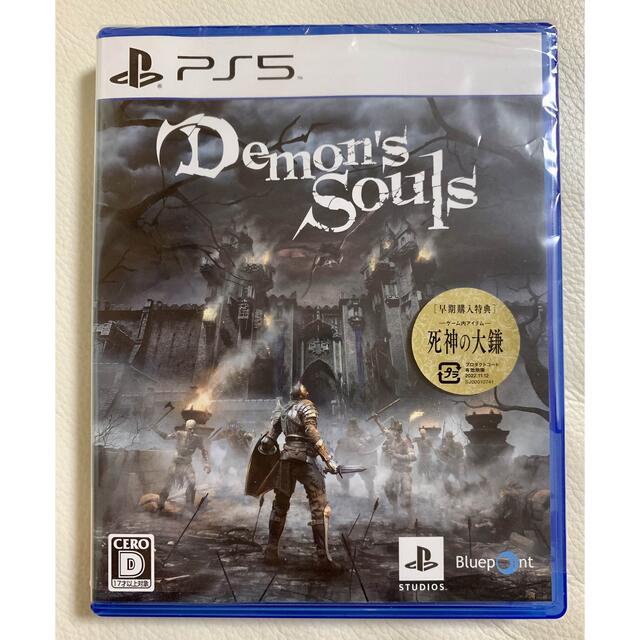 SONY(ソニー)のPS5  Demon’s Souls   デモンズソウル　美品　早期購入特典付属 エンタメ/ホビーのゲームソフト/ゲーム機本体(家庭用ゲームソフト)の商品写真