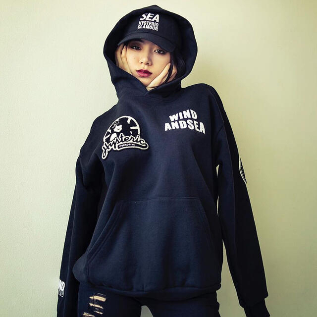 HYSTERIC GLAMOUR WIND AND SEA CAP