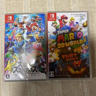 ニンテンドースイッチ(Nintendo Switch)のスーパーマリオ 3Dワールド ＋ フューリーワールド 大乱闘スマッシュブラザーズ(家庭用ゲームソフト)