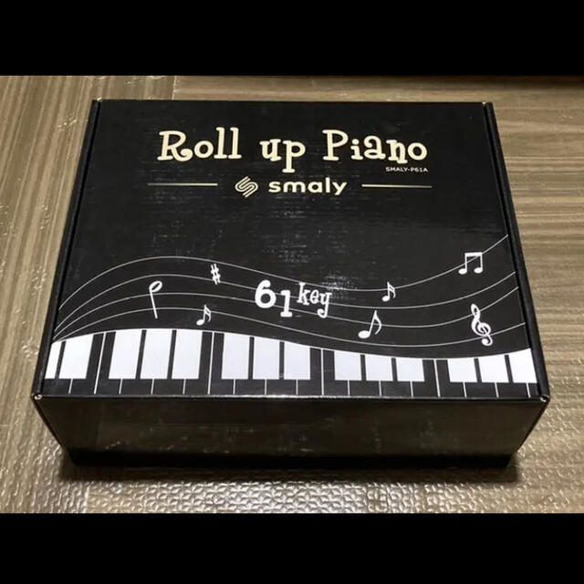 スマリー(SMALY) 電子ピアノ ロールアップピアノ 61鍵盤 折畳 和音