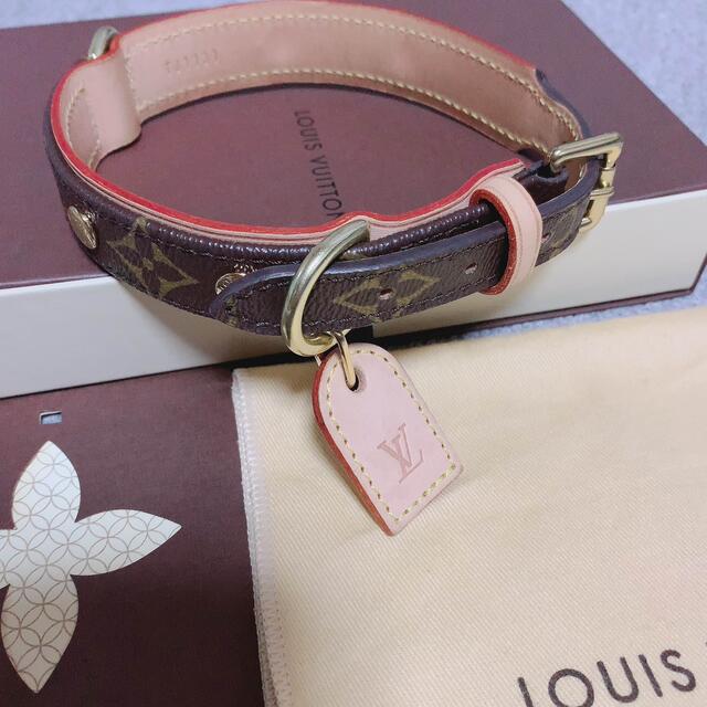 LOUIS VUITTON - ルイヴィトン 首輪の通販 by みどり's shop｜ルイ 