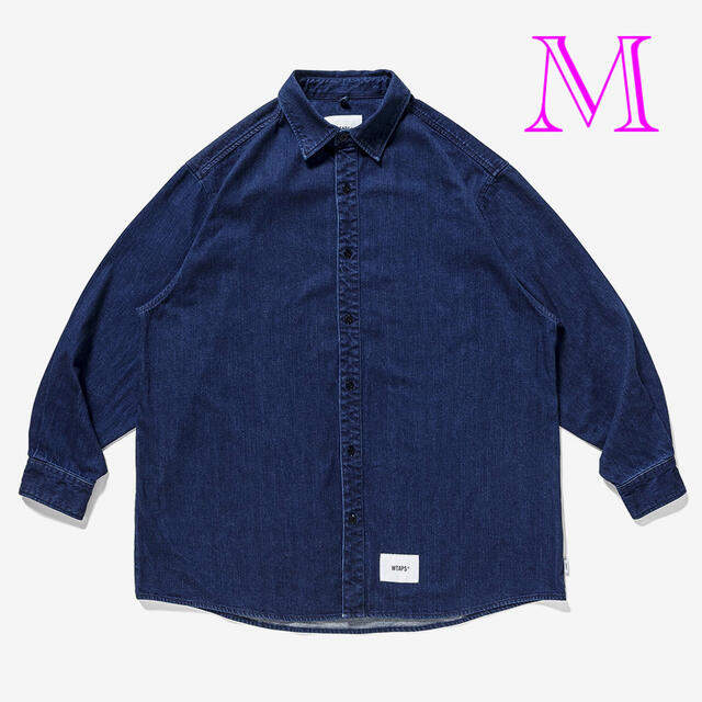 WTAPS 21AW LP LS COTTON DENIM デニム シャツ M-