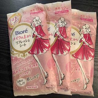 ビオレ(Biore)のBiore メイクの上からリフレッシュシート(その他)