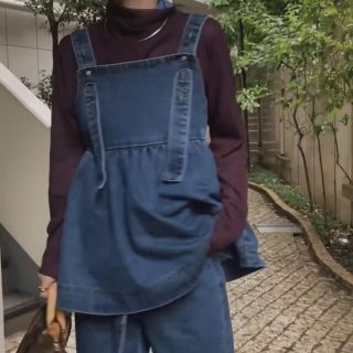 Ameri◆FRILL DENIM SET UP インディゴ 25インチ