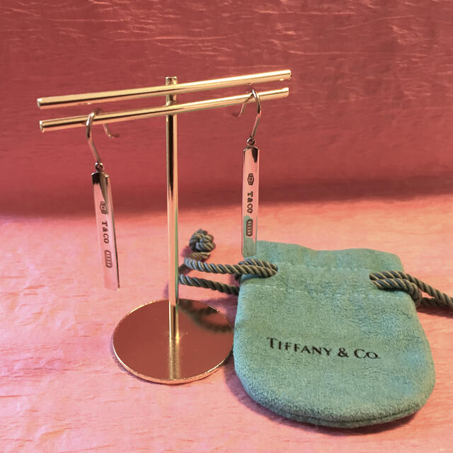 Tiffany & Co.(ティファニー)のtiffany ティファニー 1837 バードロップ ピアス 美品 レディースのアクセサリー(ピアス)の商品写真