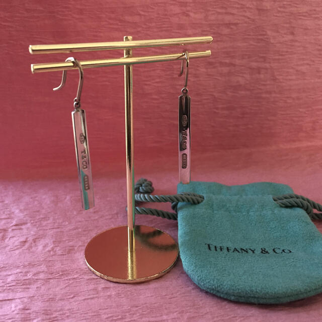 Tiffany & Co.(ティファニー)のtiffany ティファニー 1837 バードロップ ピアス 美品 レディースのアクセサリー(ピアス)の商品写真