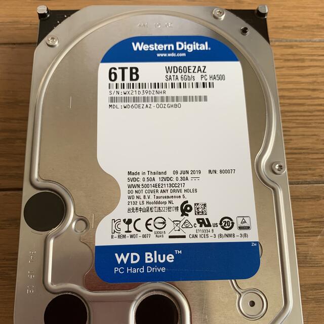 WD Western Digital BLUE 6TB HDD