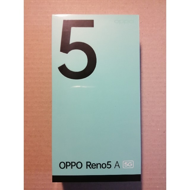 OPPO Reno5A 5G アイスブルー ワイモバイル版 SIMロック解除済み