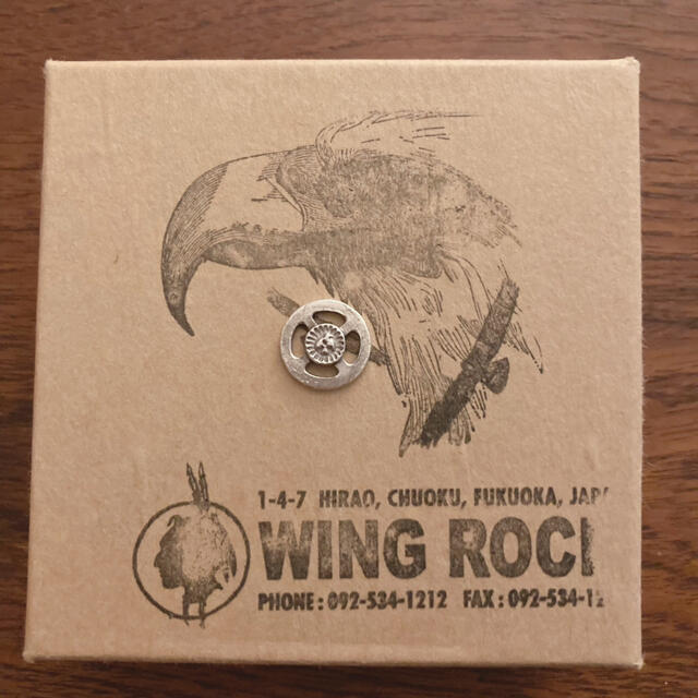 goro's(ゴローズ)のWINGROCK ウイングロック　全銀　ホイール メンズのアクセサリー(ネックレス)の商品写真