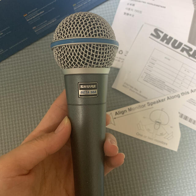 BETA58A☆SHURE 楽器のレコーディング/PA機器(マイク)の商品写真