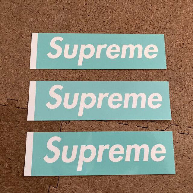 Supreme Tiffany & Co. Box Logo ステッカー　3枚組