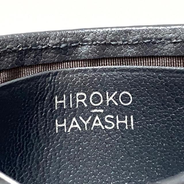 ヒロコハヤシ 名刺入れ美品 - レザー - 名刺入れ/定期入れ