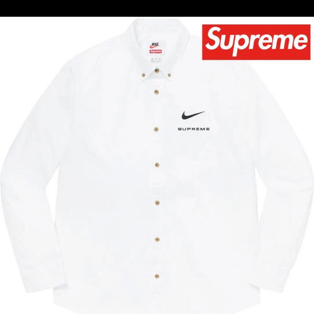 Supreme Nike Cotton Twill Shirt シュプリーム×ナメンズ