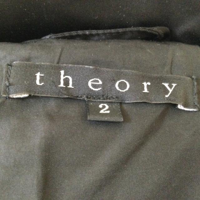 theory(セオリー)のセオリー ダウンジャケット サイズ2 S - 黒 レディースのジャケット/アウター(ダウンジャケット)の商品写真