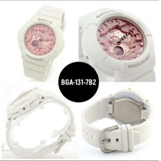 ベビージー(Baby-G)のタビママ様取置き⚠️CASIO BABY-G 腕時計 BGA-131-7B2(腕時計)