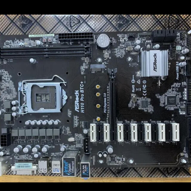 ASROCK H110 PRO BTC+ intel i5 6500セット