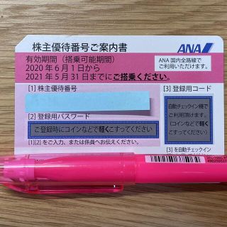 エーエヌエー(ゼンニッポンクウユ)(ANA(全日本空輸))のANA 全日空 株主優待券 (その他)