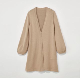 フォクシー(FOXEY)の再販中のフォクシー　KNIT CARDIGAN "APRICOT" (カーディガン)