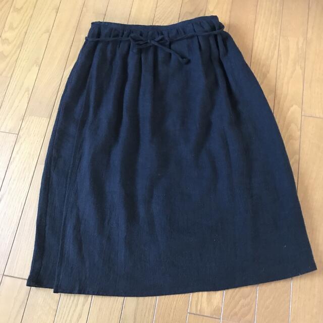 ファッションなデザイン 中川政七商店 麻ウールの巻きスカートの通販 by ぽわるん's shop スカート
