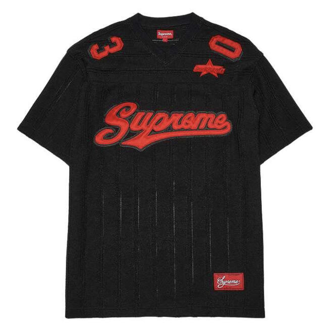 Supreme Mesh Stripe Football Jersey