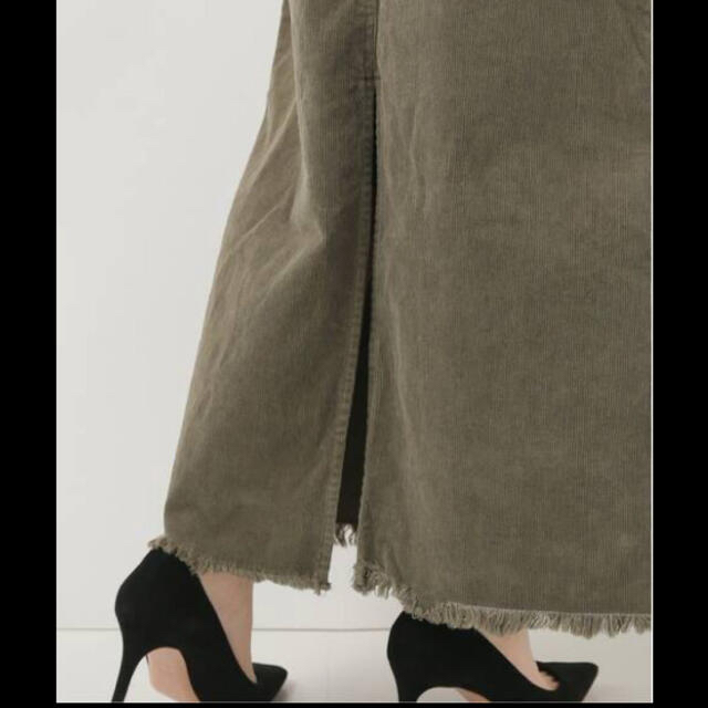 L'Appartement DEUXIEME CLASSE(アパルトモンドゥーズィエムクラス)の⚠️おそ松様専用【アパルトモン】アッパーハイツ コーデュロイ ロングスカート  レディースのスカート(ロングスカート)の商品写真