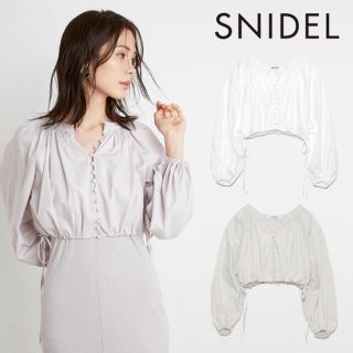 SNIDEL(ショート ・ シャツ/ブラウス(長袖/七分))のフリマ SNIDEL(ショート ・ シャツ/ブラウス(長袖/七分))のフリマ
