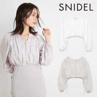 スナイデル(SNIDEL)のSNIDEL ボリュームスリーブボレロブラウス(シャツ/ブラウス(長袖/七分))