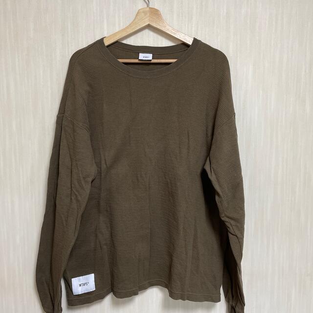 W)taps(ダブルタップス)のwtaps WAFFLE LS OLIVE DRAB メンズのトップス(Tシャツ/カットソー(七分/長袖))の商品写真