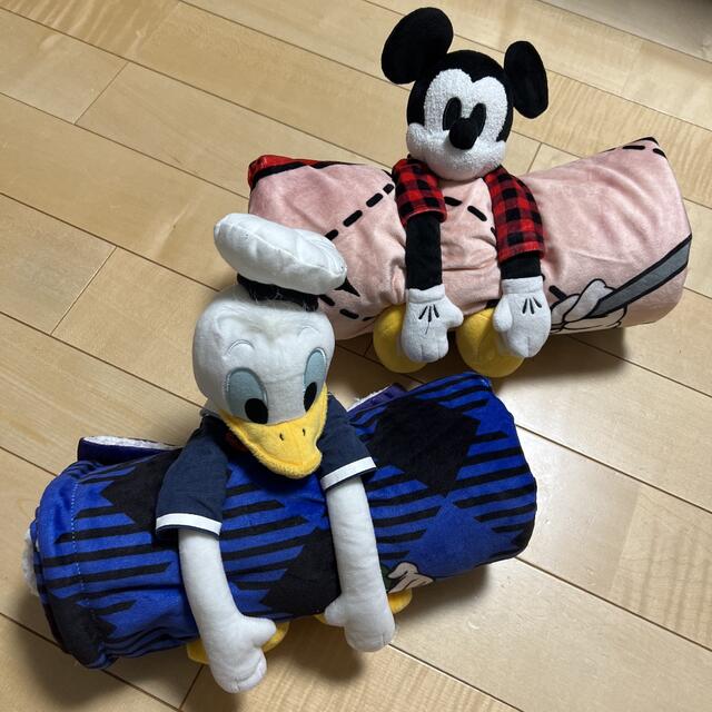 Disney(ディズニー)の膝掛け2セット インテリア/住まい/日用品の寝具(毛布)の商品写真