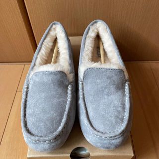 アグ(UGG)のUGG アンスレーモカシン　ライトグレー(スリッポン/モカシン)