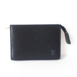 ルイヴィトン(LOUIS VUITTON)のルイヴィトン ポーチ エピ M48502 ノワール(ポーチ)