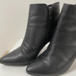 美品 ボディドレッシング ショートブーツ✳︎23 ブラック