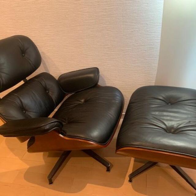 EAMES(イームズ)のミソピ様専用　イームズ　ラウンジチェア　リプロダクト品 インテリア/住まい/日用品のソファ/ソファベッド(一人掛けソファ)の商品写真