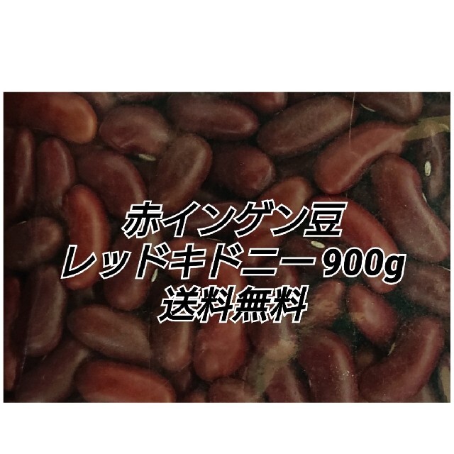 レッドキドニー900g/Red Kidney 乾燥豆 食品/飲料/酒の食品(米/穀物)の商品写真