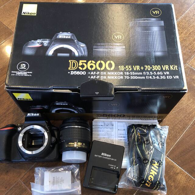 デジタル一眼Nikon D5600 18-55VR レンズキット
