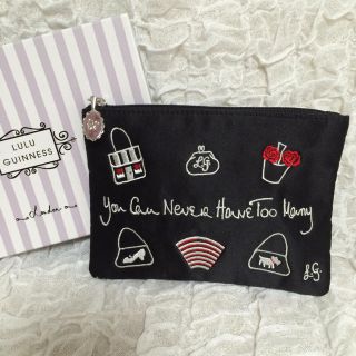 ルルギネス(LULU GUINNESS)の新品未使用 ルルギネスポーチ(ポーチ)