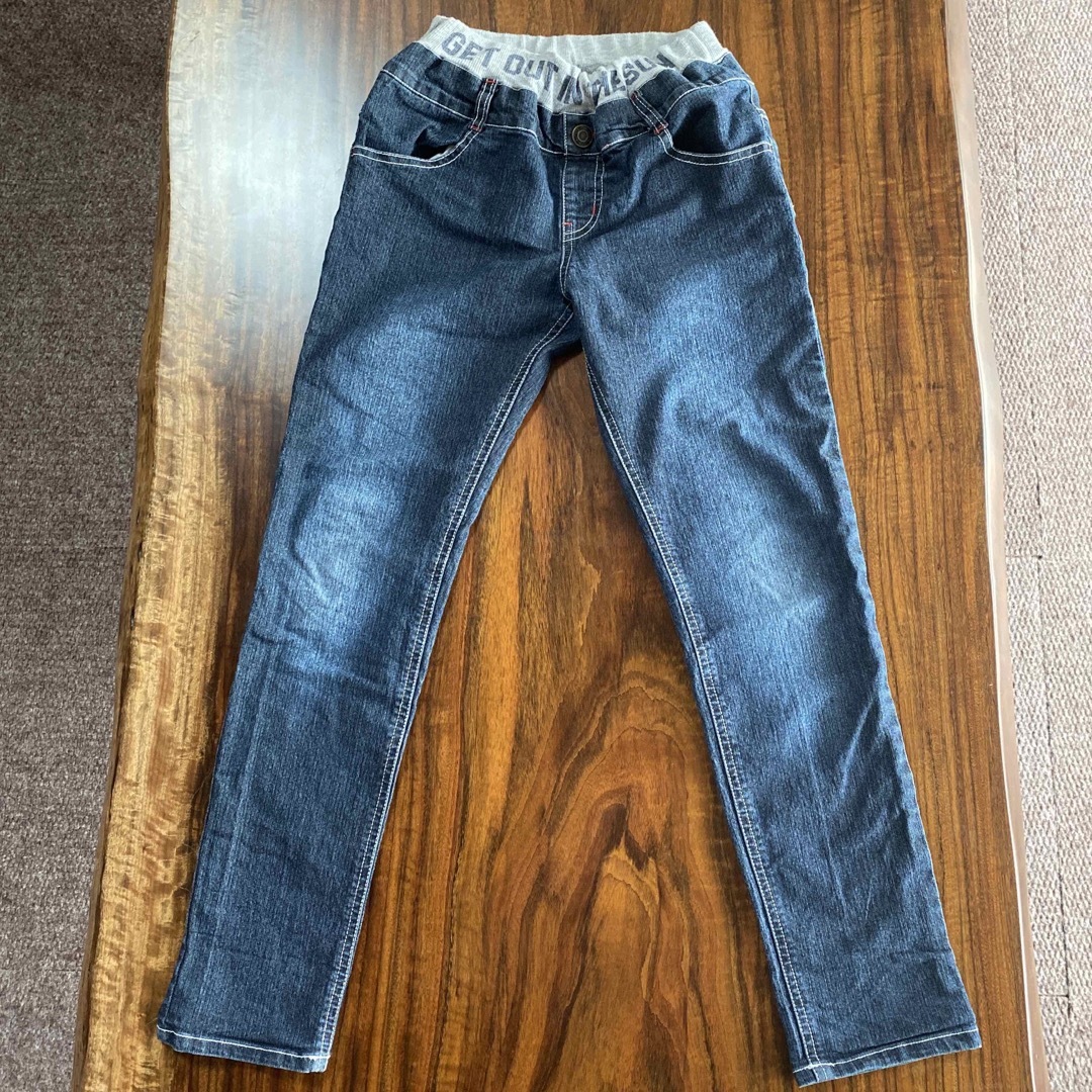 JUNK STORE(ジャンクストアー)のキッズ　ボトム130 と140 3本セット キッズ/ベビー/マタニティのキッズ服男の子用(90cm~)(パンツ/スパッツ)の商品写真