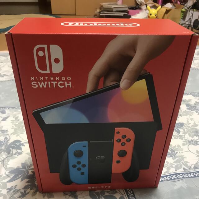 有機EL Nintendo Switch 本体 新品 ネオンブルー ネオンレッド - www ...