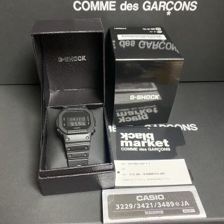 ジーショック(G-SHOCK)のblack market COMME des GARCONS G-SHOCK(腕時計(デジタル))