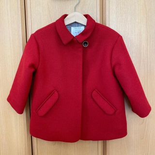 ザラキッズ(ZARA KIDS)のZara baby 赤コート(コート)