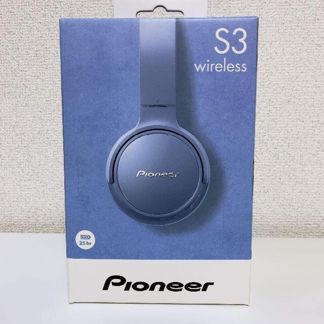 Pioneer(パイオニア)の【新品】パイオニア ワイヤレスヘッドフォン SE-S3BT　送料無料 スマホ/家電/カメラのオーディオ機器(ヘッドフォン/イヤフォン)の商品写真