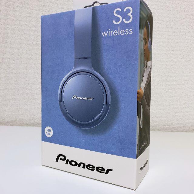 Pioneer(パイオニア)の【新品】パイオニア ワイヤレスヘッドフォン SE-S3BT　送料無料 スマホ/家電/カメラのオーディオ機器(ヘッドフォン/イヤフォン)の商品写真