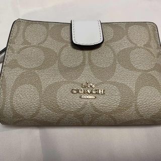 コーチ(COACH)の【美品】COACH 二つ折り財布(財布)