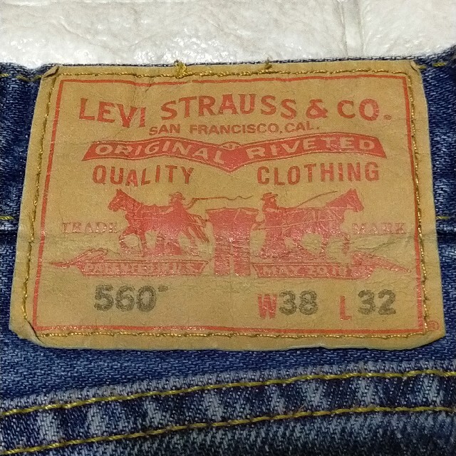 Levi's(リーバイス)のビッグサイズ リーバイス 560 バギー デニムパンツ メンズのパンツ(デニム/ジーンズ)の商品写真