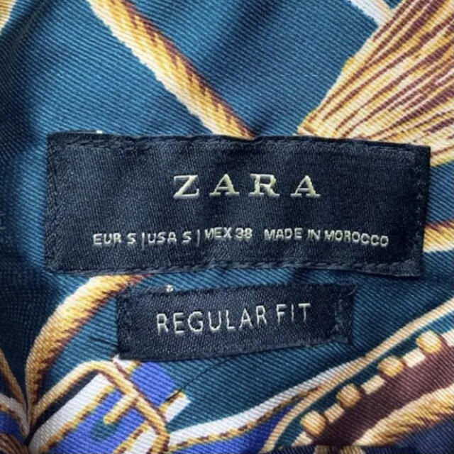 ZARA(ザラ)のB2  ZARA  柄シャツ　スカーフ柄　ゆるダボ　下北 メンズのトップス(シャツ)の商品写真